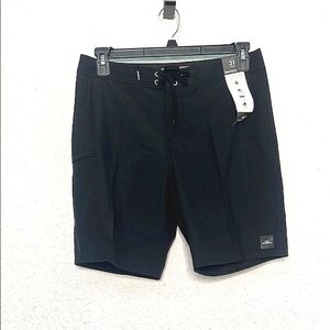 O’Neill Men’s Size 31 Black Hyperfreak board Swim Shorts NWT
